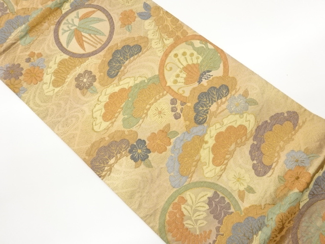 JAPANESE FUKURO OBI / WOVEN BUTTERFLY